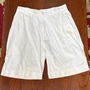 Polo Ralph Lauren Ivory Flat Front Men's Shorts 30